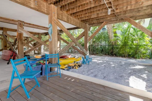 a view of sitting space