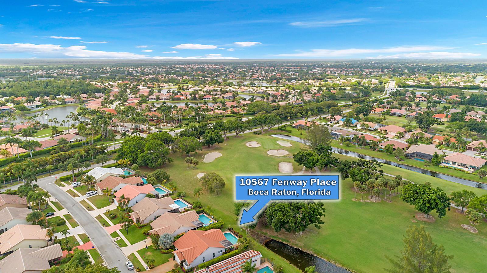10567 Fenway Place Boca Raton, FL 33498 - Photo 28 of 28 40_10567_Fenway_Pl_Aerials_10_of_10Edit2