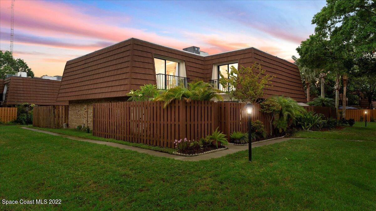a front view of a house having yard