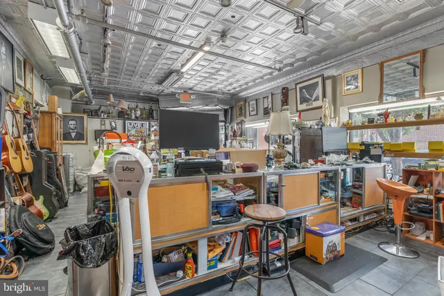 a view of a storage & utility room