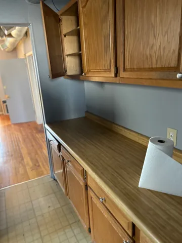 a close view of closet