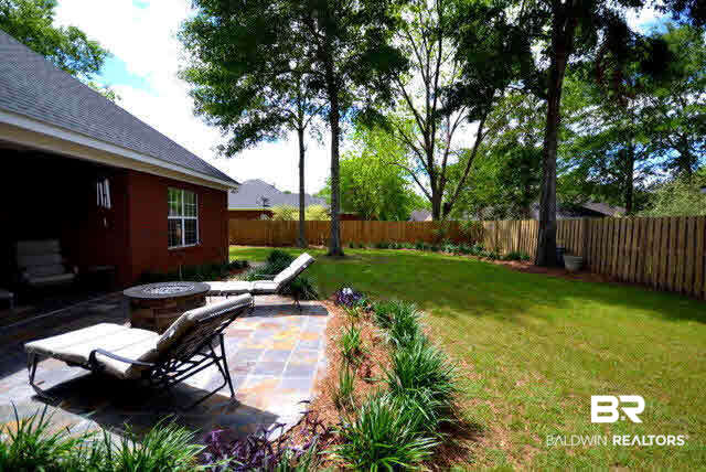 1640 Augusta Drive West Mobile, AL 36695 - Photo 20 of 25 Patio and large fenced yard.