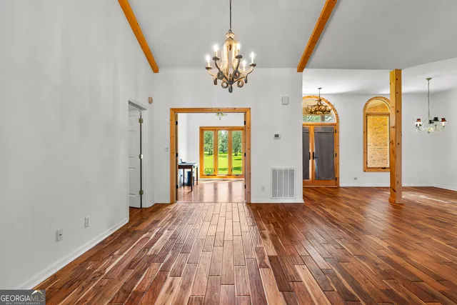 a view of a room with walk in closet and window