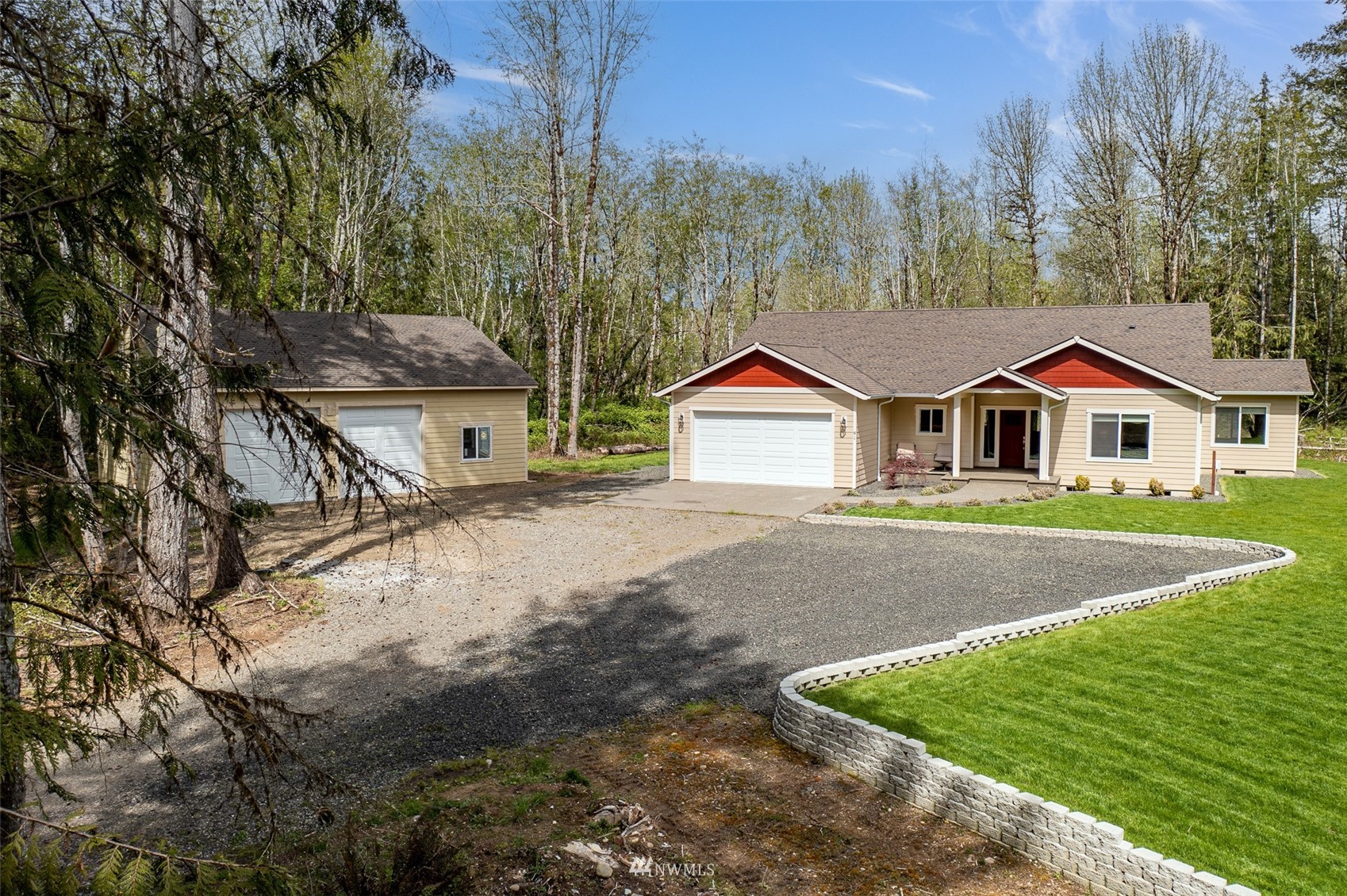81 East Lighthouse Road Shelton, WA 98584 - Photo 3 of 28 a view of house with outdoor space