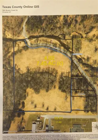 $99,900 | 0 Brushy Creek Road, Houston, MO 65483