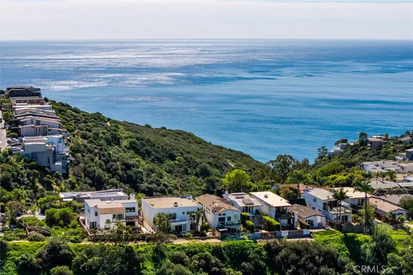 a view of city and ocean