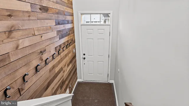 a view of front door