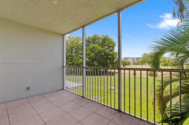 a city view from a balcony
