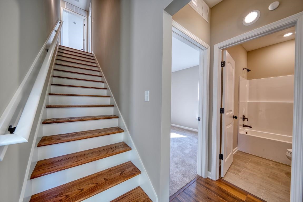 159 Como Lane Atoka, TN 38004 - Photo 11 of 38 a view of a hallway with wooden floor and entryway