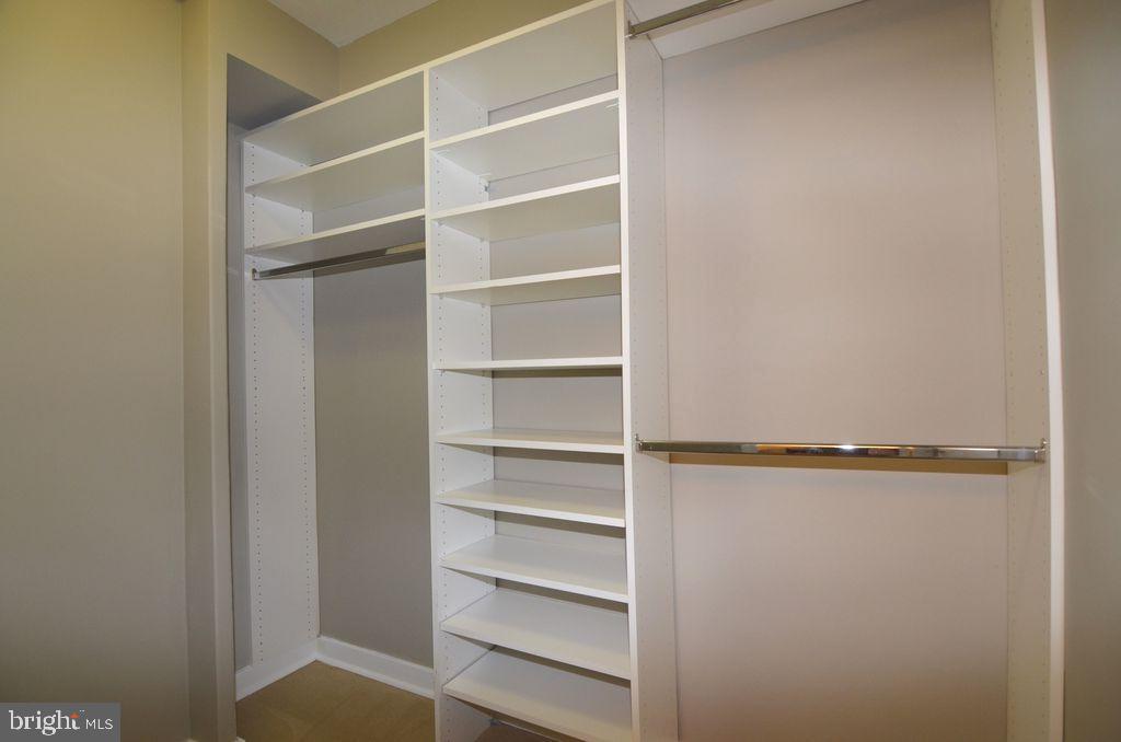 1101 3rd Street Southwest, Unit 305 Washington, DC 20024 - Photo 6 of 15 a view of an empty walk in closet