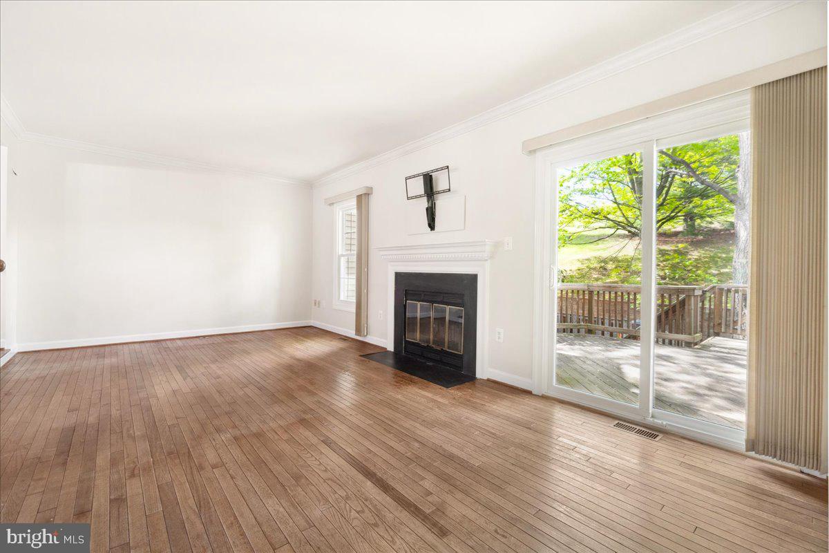 5598 Rivendell Place Frederick, MD 21703 - Photo 11 of 49 Living Room with wood burning fireplace