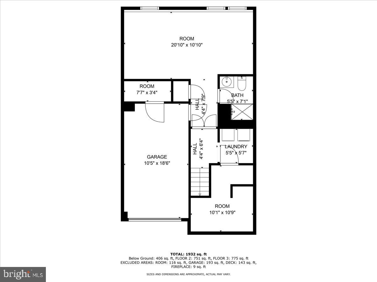5598 Rivendell Place Frederick, MD 21703 - Photo 46 of 49 Lower Level Floor Plan