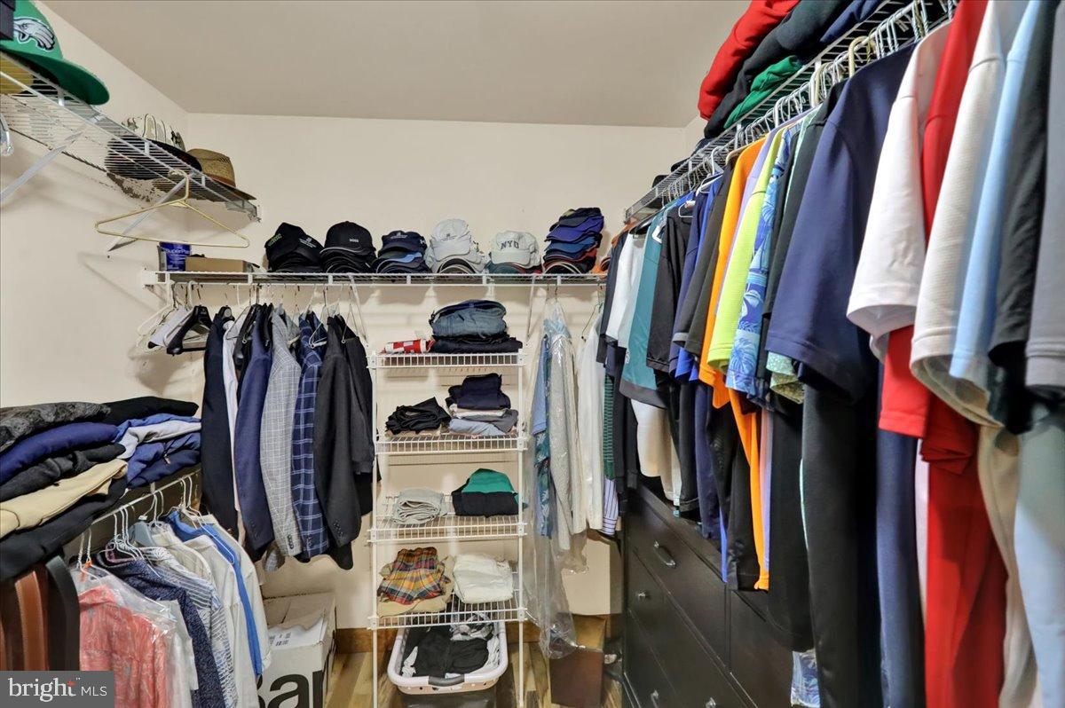 23 Laura Court Sinking Spring, PA 19608 - Photo 39 of 67 a view of walk in closet with clothes and shoes
