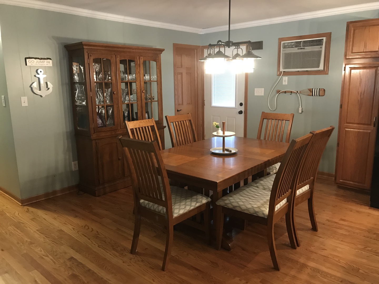 117 Comanche Trail Loda, IL 60948 - Photo 10 of 21 a view of a dining room with furniture window and wooden floor