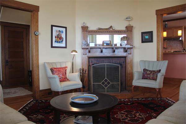 8 Salt Island Road Gloucester, MA 01930 - Photo 5 of 20 a living room with furniture and a fireplace