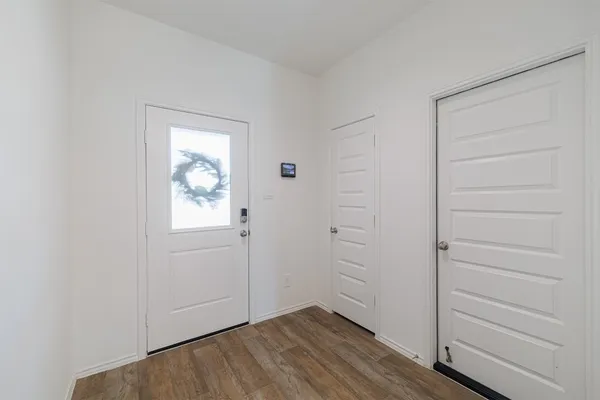 wooden floor in an empty room