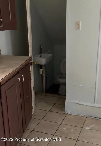 a view of a storage and utility room