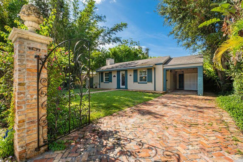 322 Valencia Road West Palm Beach, FL 33401 - Photo 36 of 36 GATED DRIVEWAY