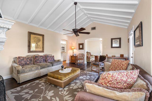 322 Valencia Road West Palm Beach, FL 33401 - Photo 8 of 36 LIVING ROOM /DEN