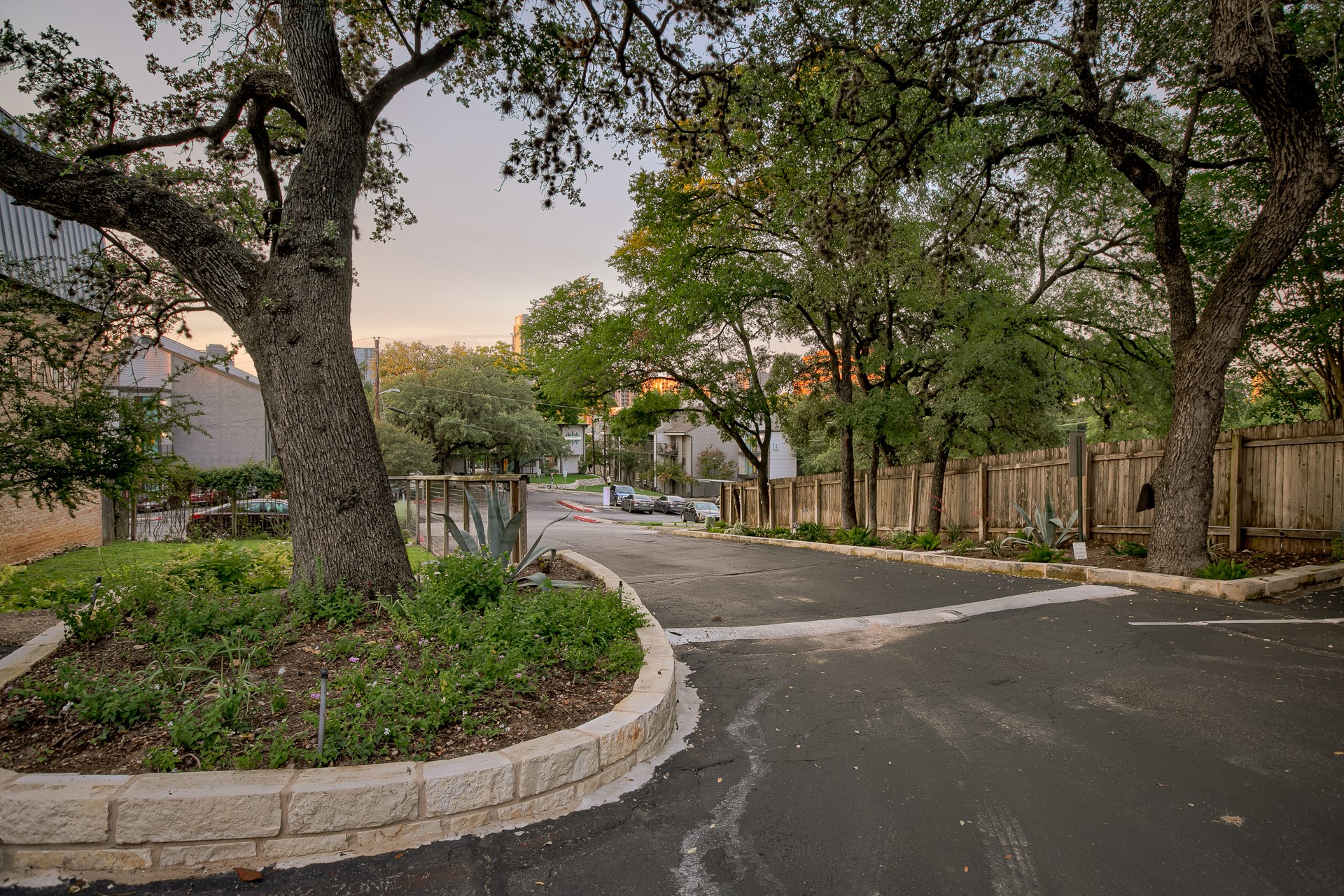 620 South 1st Street, Unit 107 Austin, TX 78704 - Photo 22 of 22 a view of road and trees