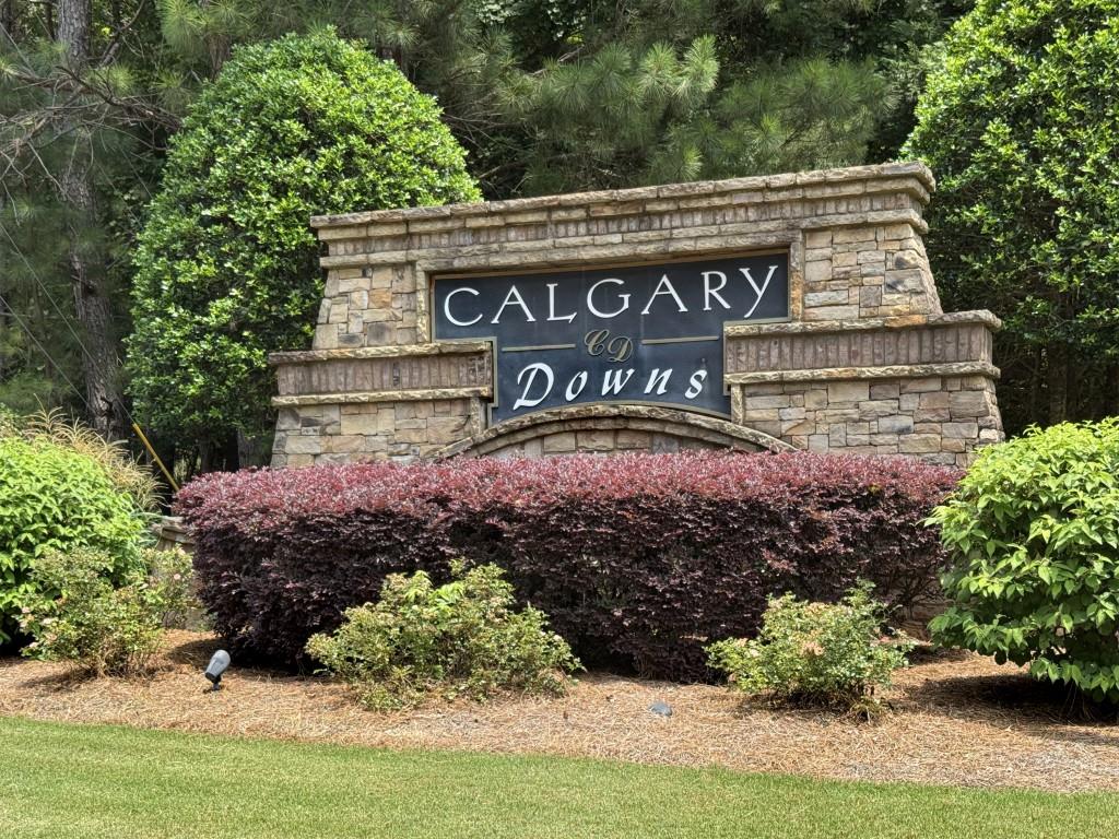 1311 Calgary Lake Drive Winder, GA 30680 - Photo 40 of 45 a sign on the side of a building