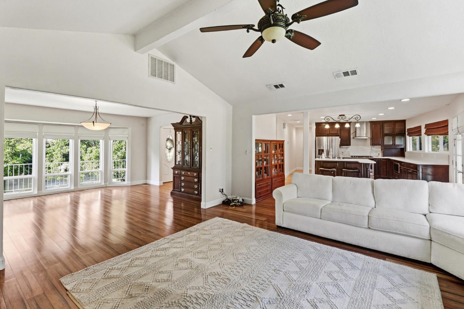 4330 Cavitt Stallman Road Granite Bay, CA 95746 - Photo 20 of 85 a living room with furniture and a large window