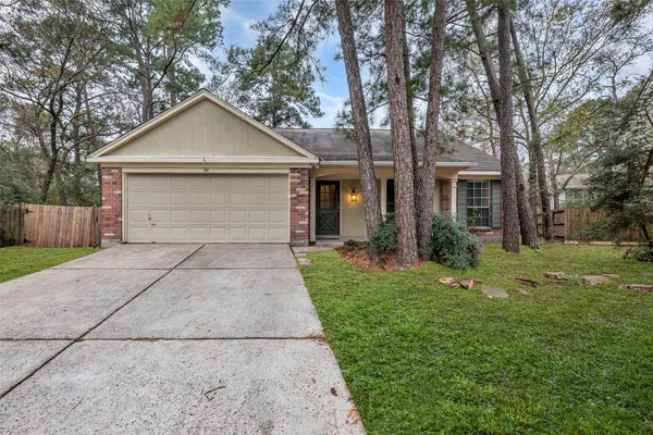 front view of house with a yard
