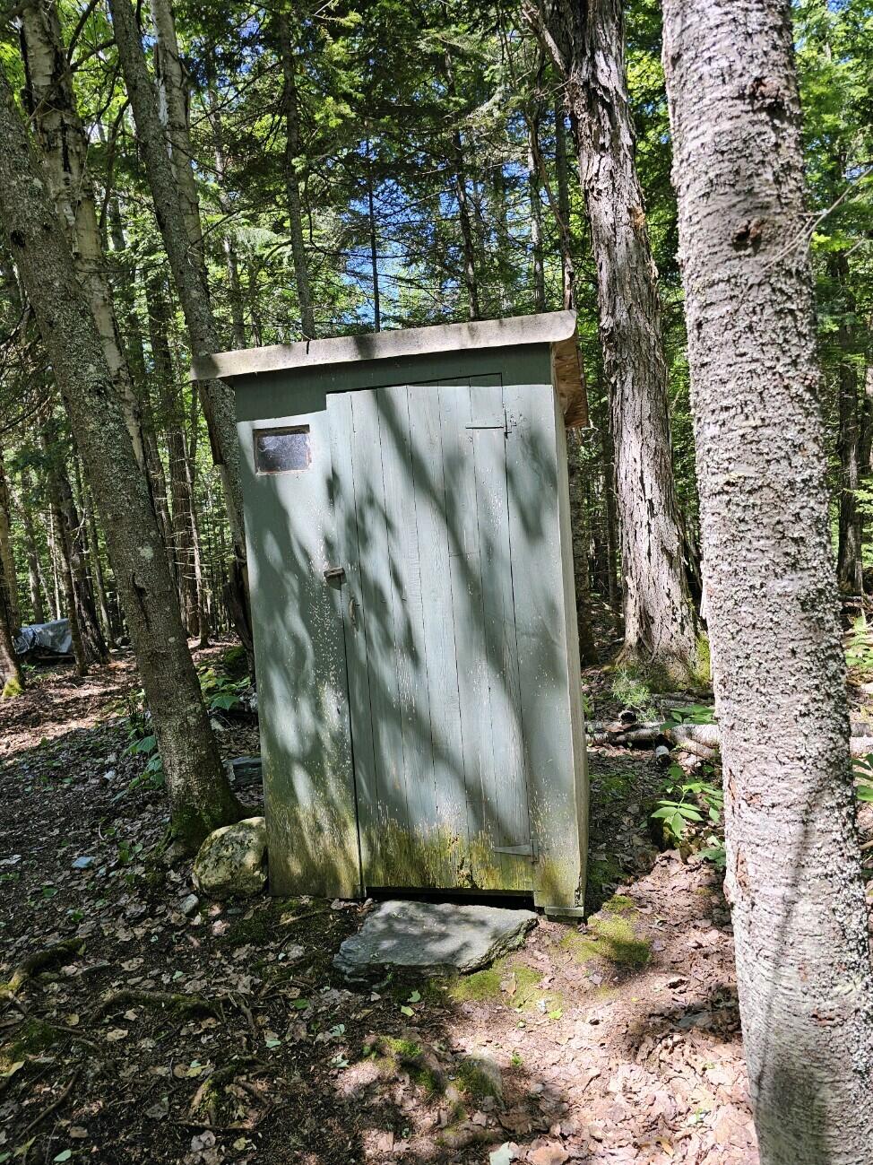 42 Bald Mountain Road Oquossoc, ME 04964 - Photo 20 of 30 Outhouse