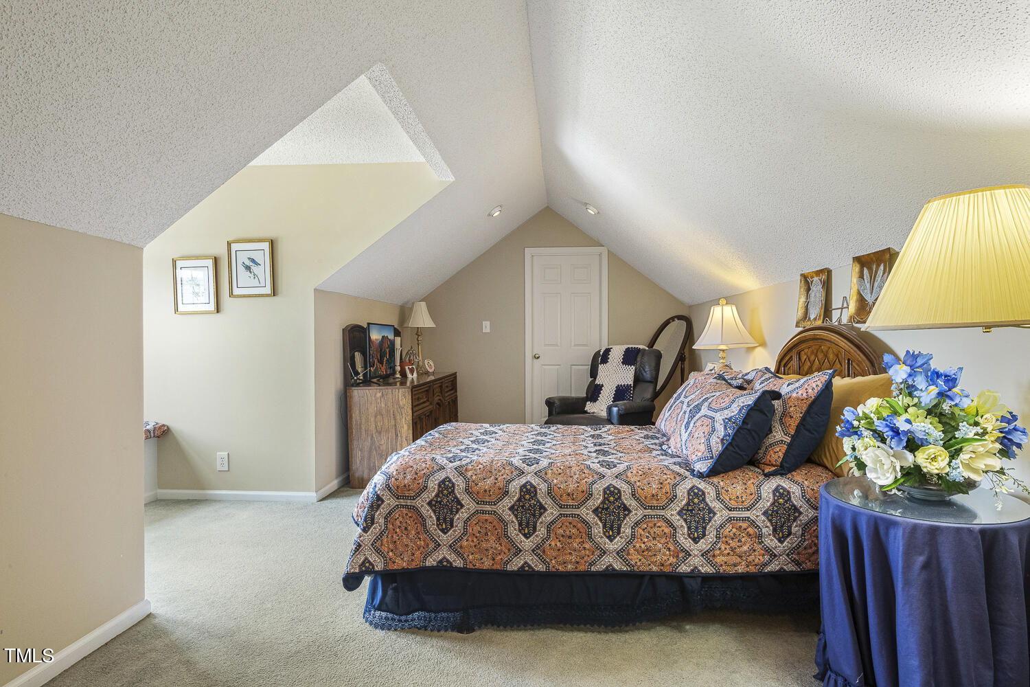 195 Williams Road Coats, NC 27521 - Photo 50 of 100 a bedroom with a bed window and a lamp