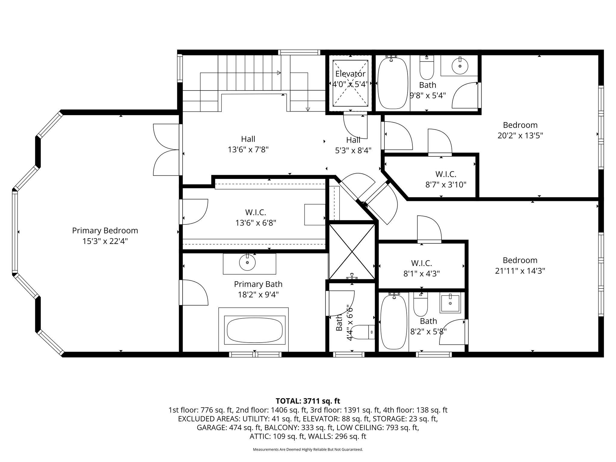 88 Myrtle Avenue, Unit B Edgewater, NJ 07020 - Photo 41 of 49 a picture of a floor plan
