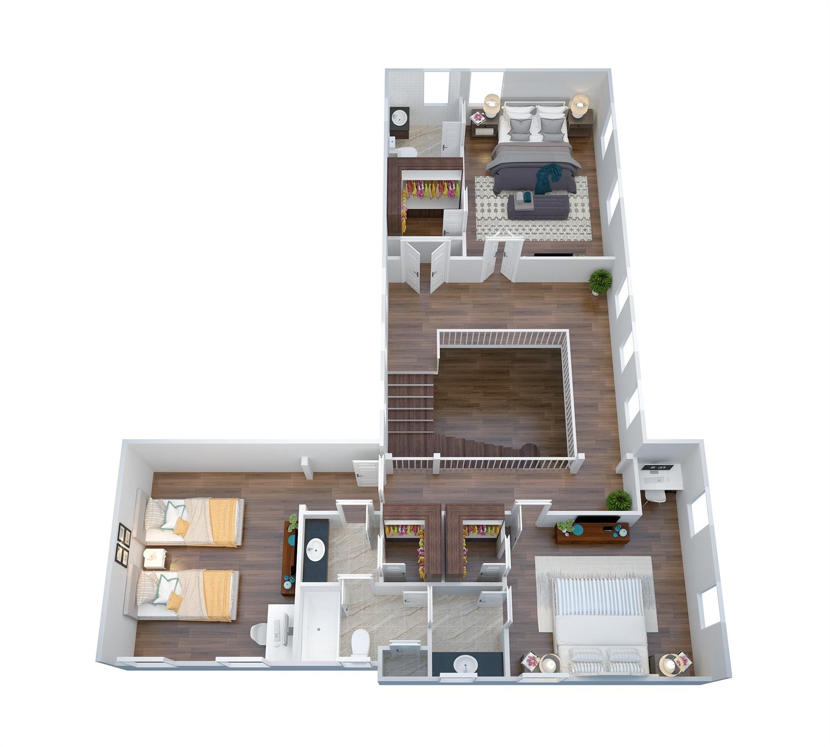 693 Digby Road, Unit 481 Rock Hill, SC 29730 - Photo 3 of 3 a living room with furniture and wooden floor