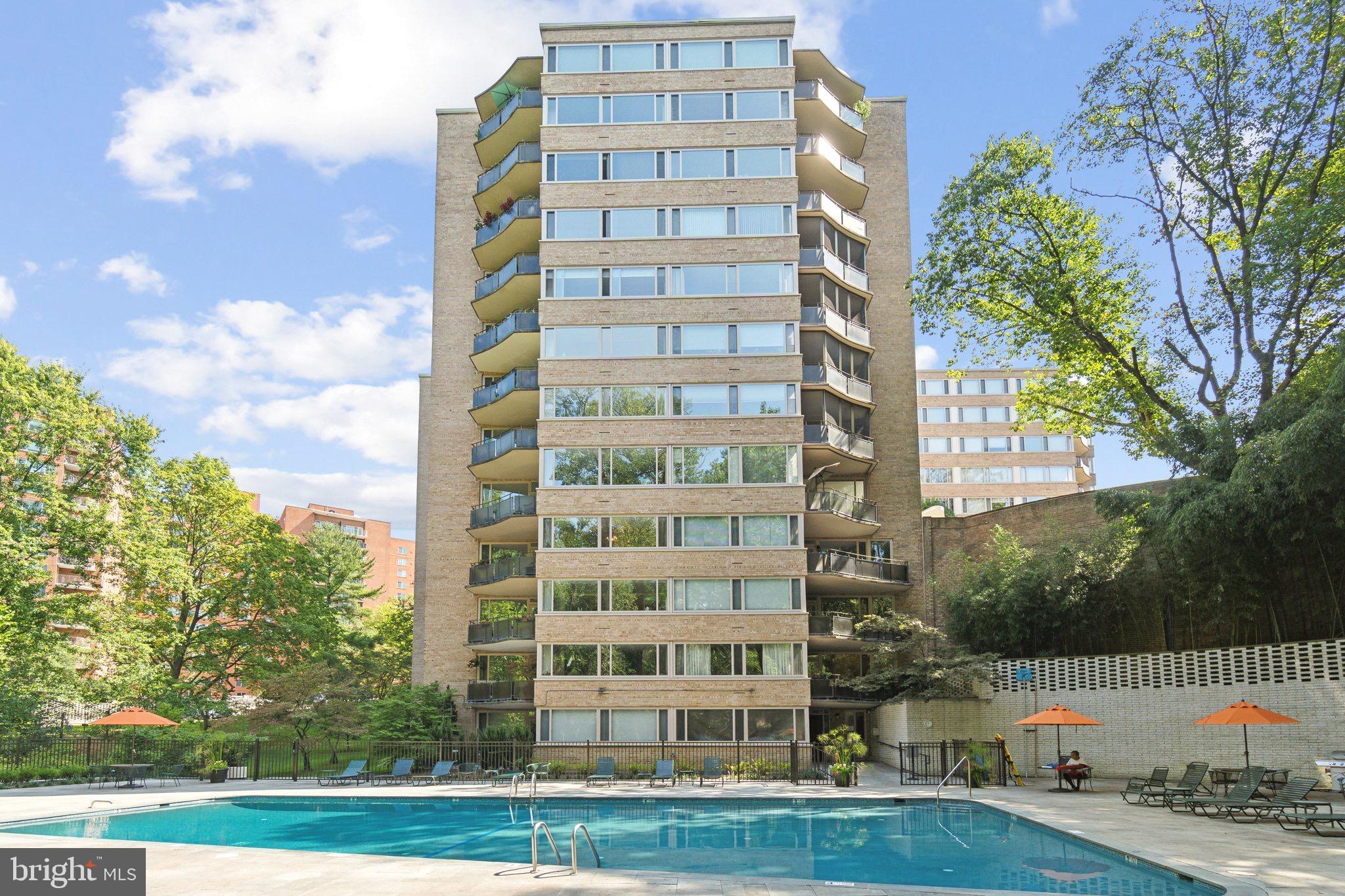 4101 Cathedral Avenue Northwest, Unit 306 Washington, DC 20016 - Photo 21 of 31 a front view of a building