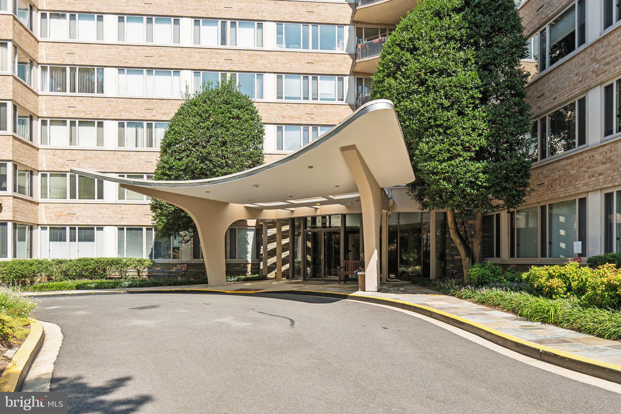 4101 Cathedral Avenue Northwest, Unit 306 Washington, DC 20016 - Photo 23 of 31 a view of a building with a street view