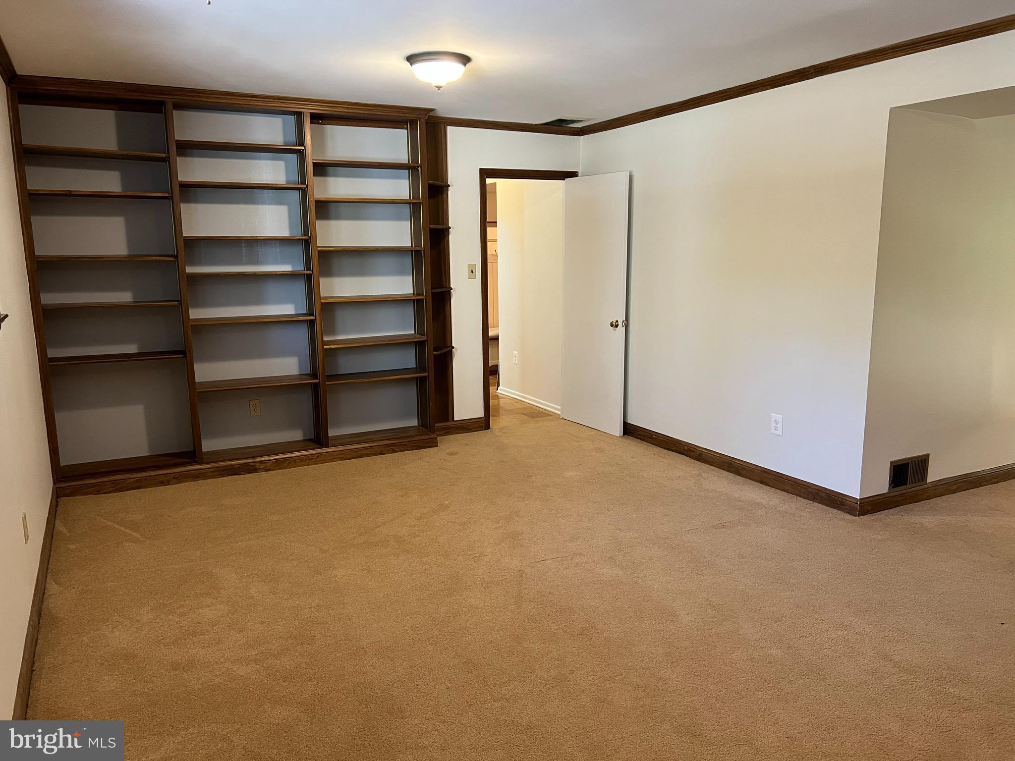 9117 Cherrytree Drive Alexandria, VA 22309 - Photo 23 of 38 Library/Family Room view from Fireplace