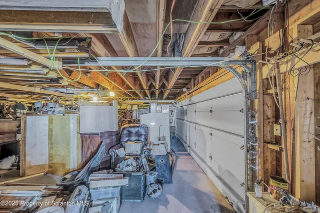 a view of store room with racks