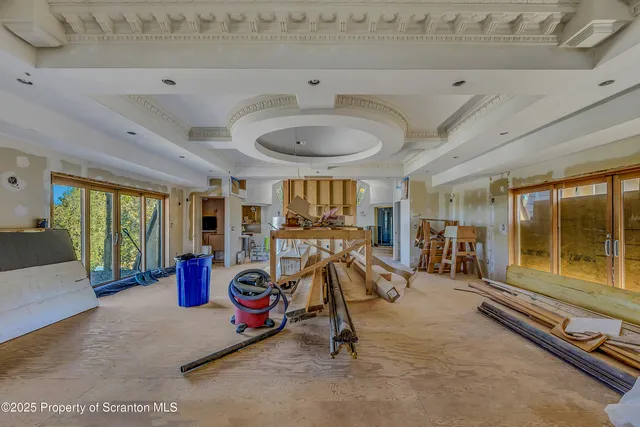 a view of a street sign