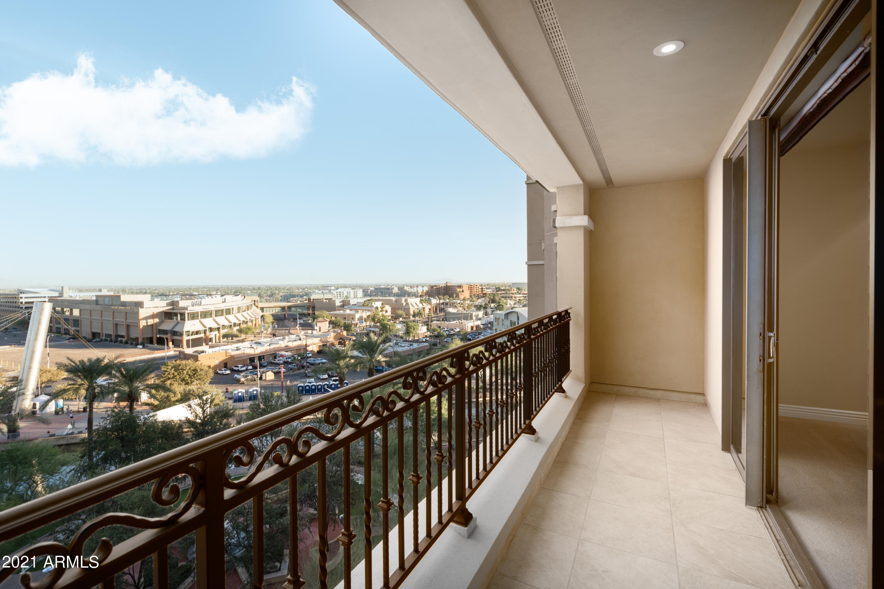 7175 East Camelback Road, Unit 807 Scottsdale, AZ 85251 - Photo 15 of 42 Private balcony off Owner's suite