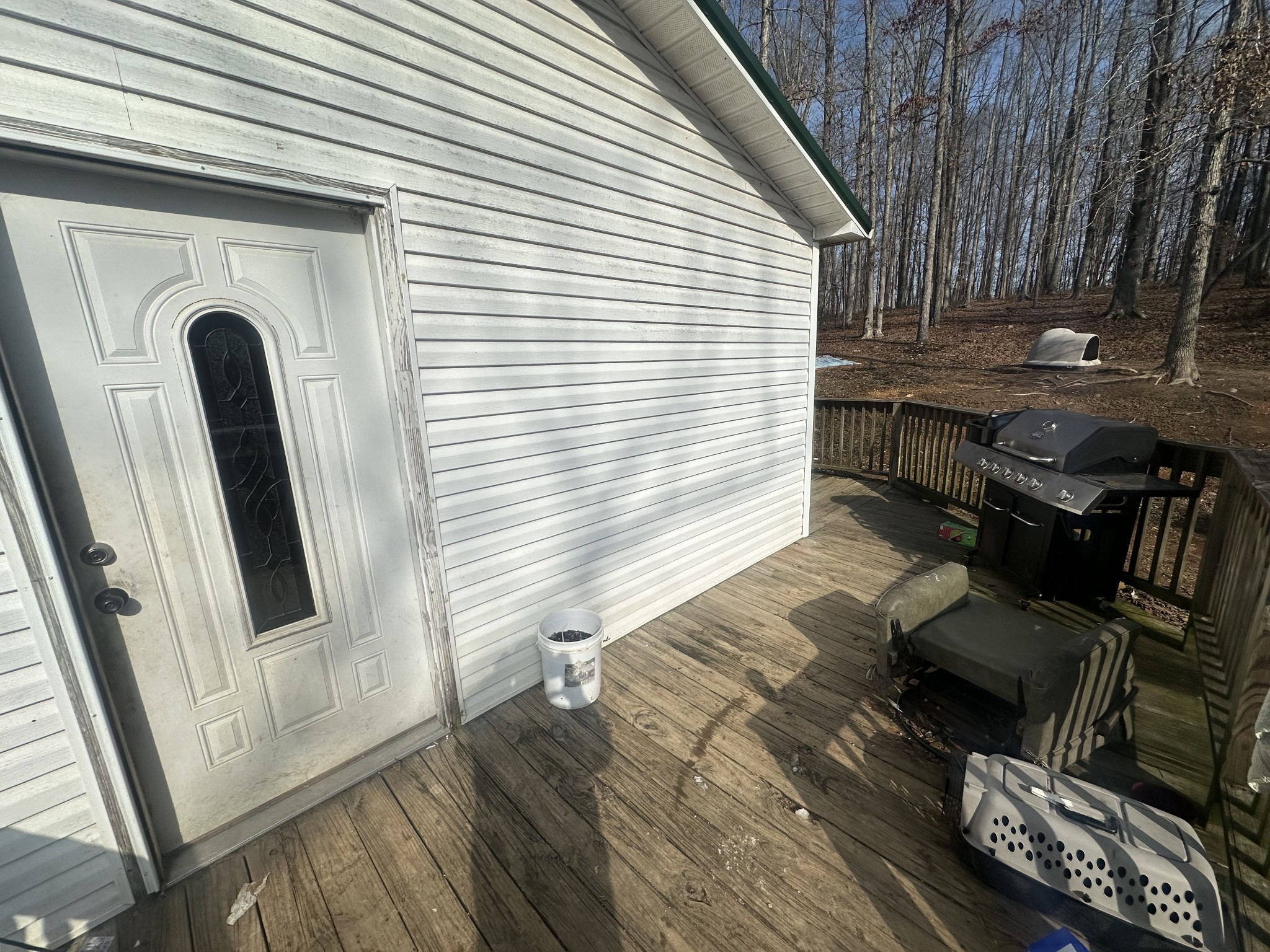 104 Clifton Road Lawrenceburg, TN 38464 - Photo 5 of 14 a view of backyard with a deck