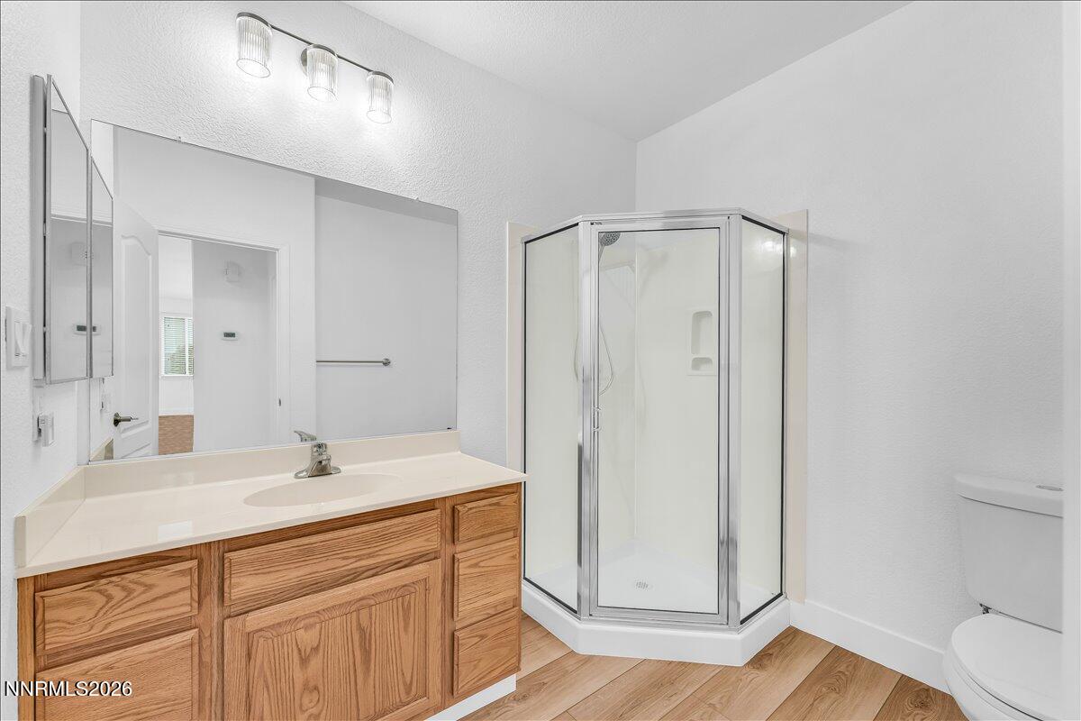 2329 Red Maple Court Reno, NV 89523 - Photo 29 of 39 a bathroom with a sink and a mirror