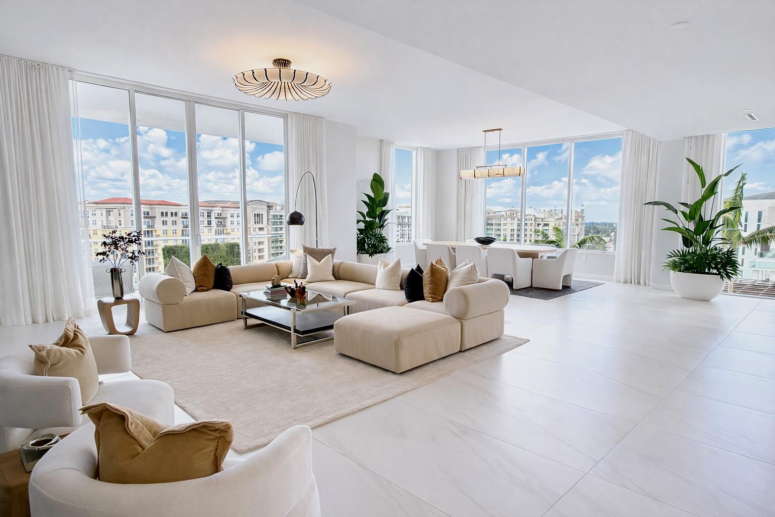 220 Southeast Mizner Boulevard, Unit PH904 Boca Raton, FL 33432 - Photo 4 of 22 Living room