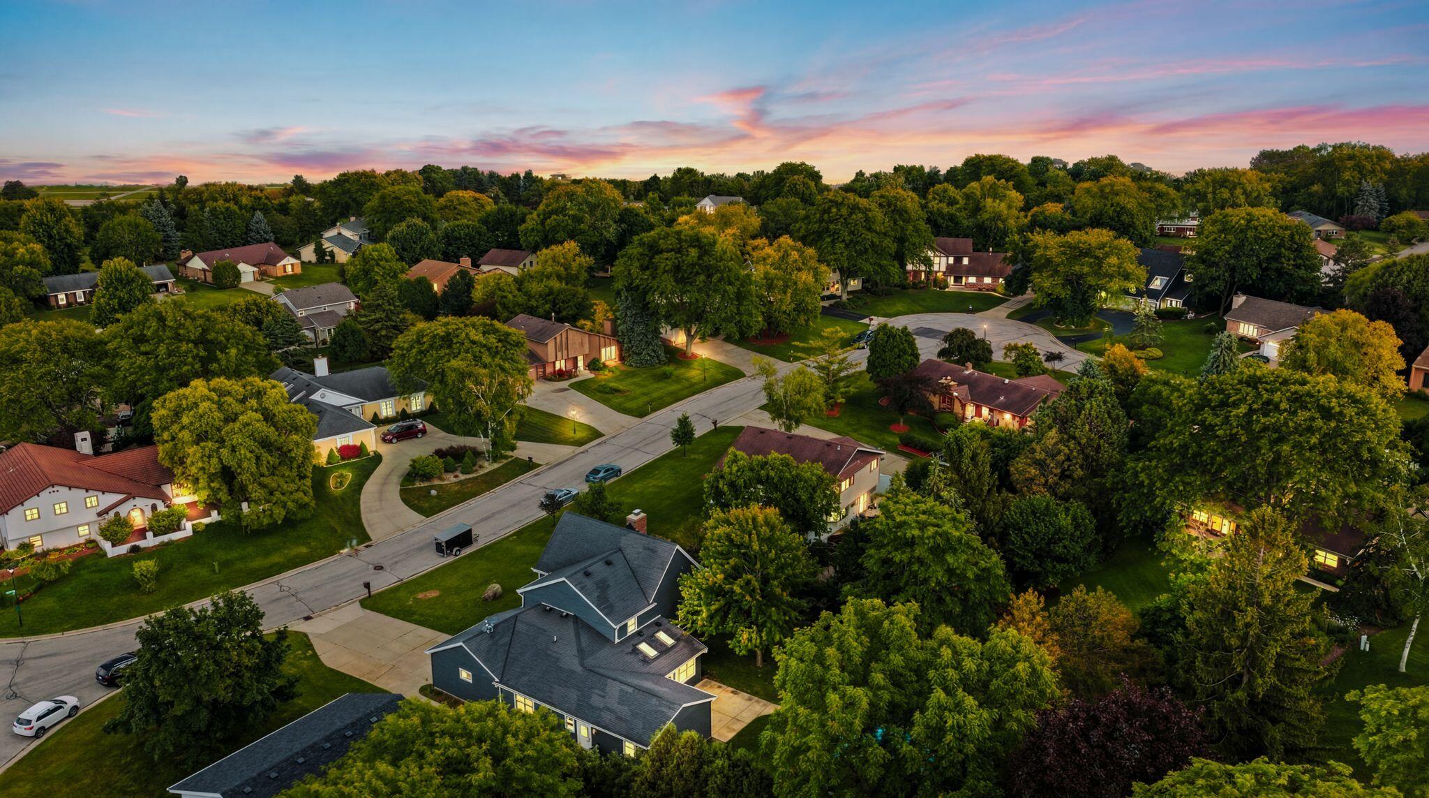 3971 South 118th Street Greenfield, WI 53228 - Photo 48 of 53 Drone - Exterior - Digitally Altered