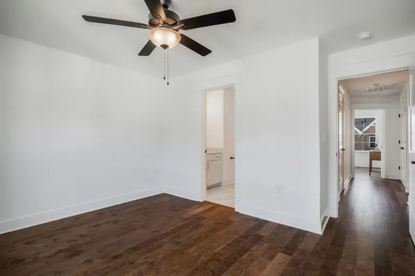 wooden floor in an empty room
