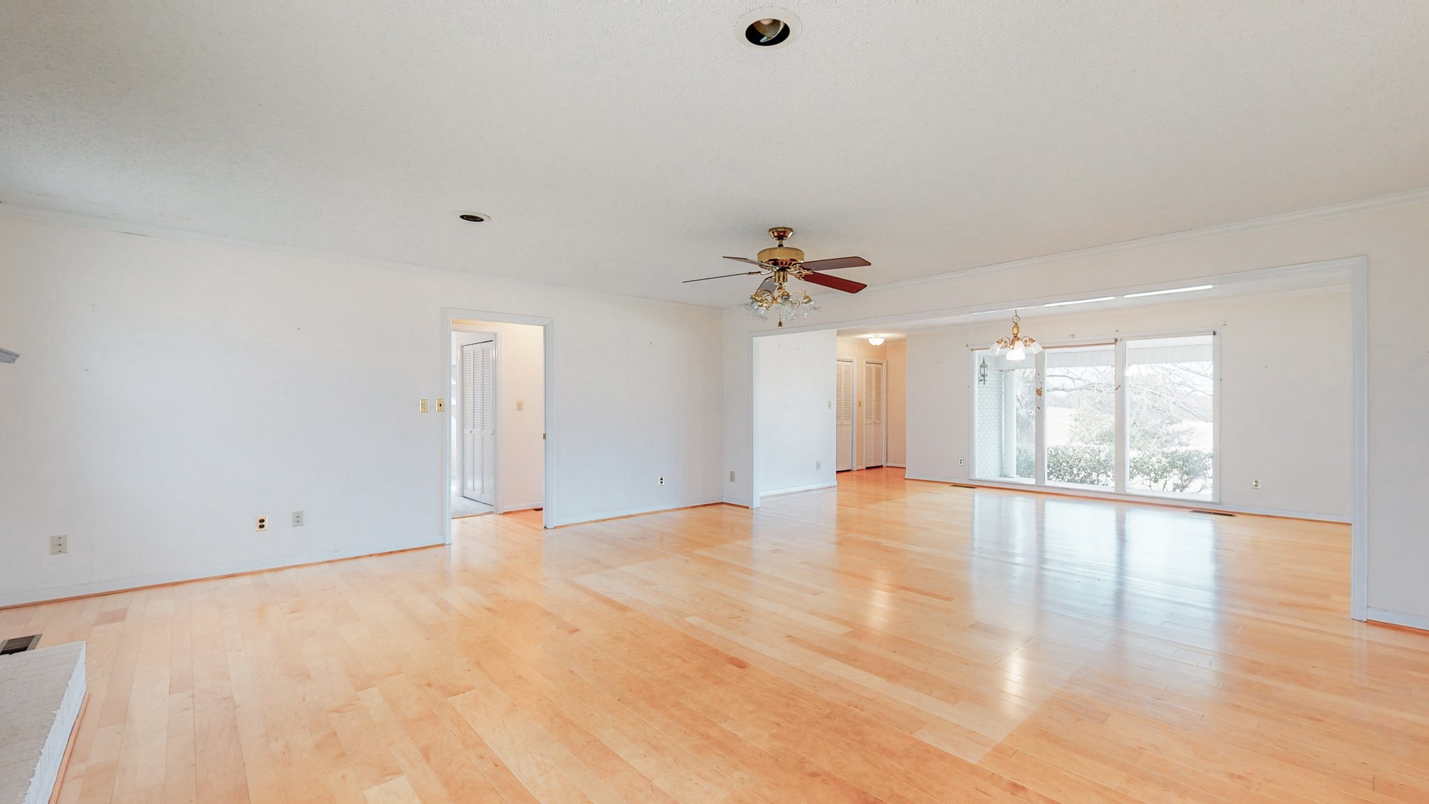2165 Palmer Road Lebanon, TN 37090 - Photo 14 of 67 a view of an empty room with wooden floor and a window