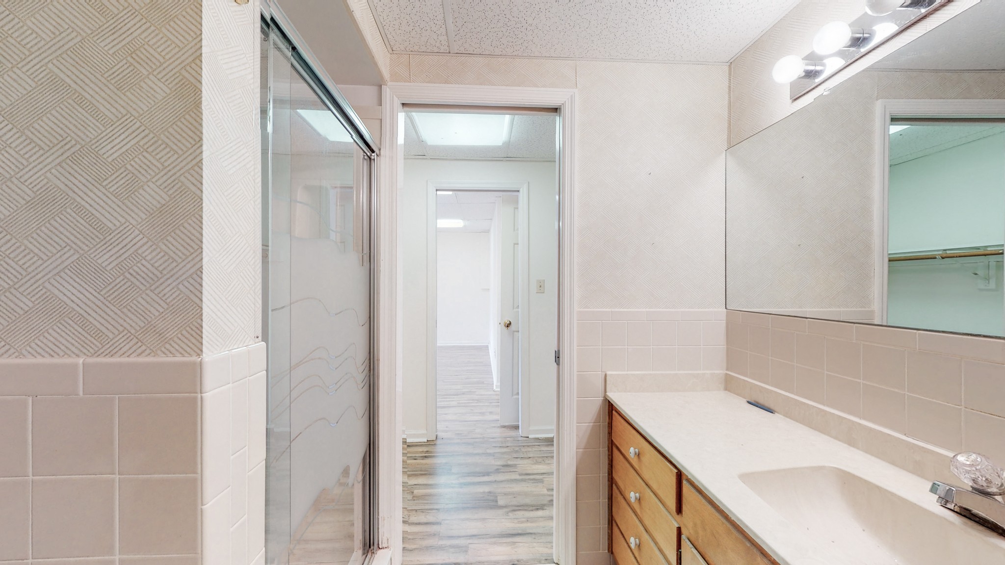 2165 Palmer Road Lebanon, TN 37090 - Photo 42 of 67 a bathroom with a sink and a mirror
