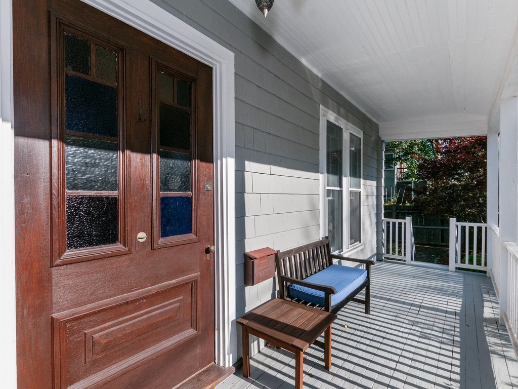 9 Cornauba Street Boston, MA 02131 - Photo 17 of 21 a view of a two chairs in the balcony