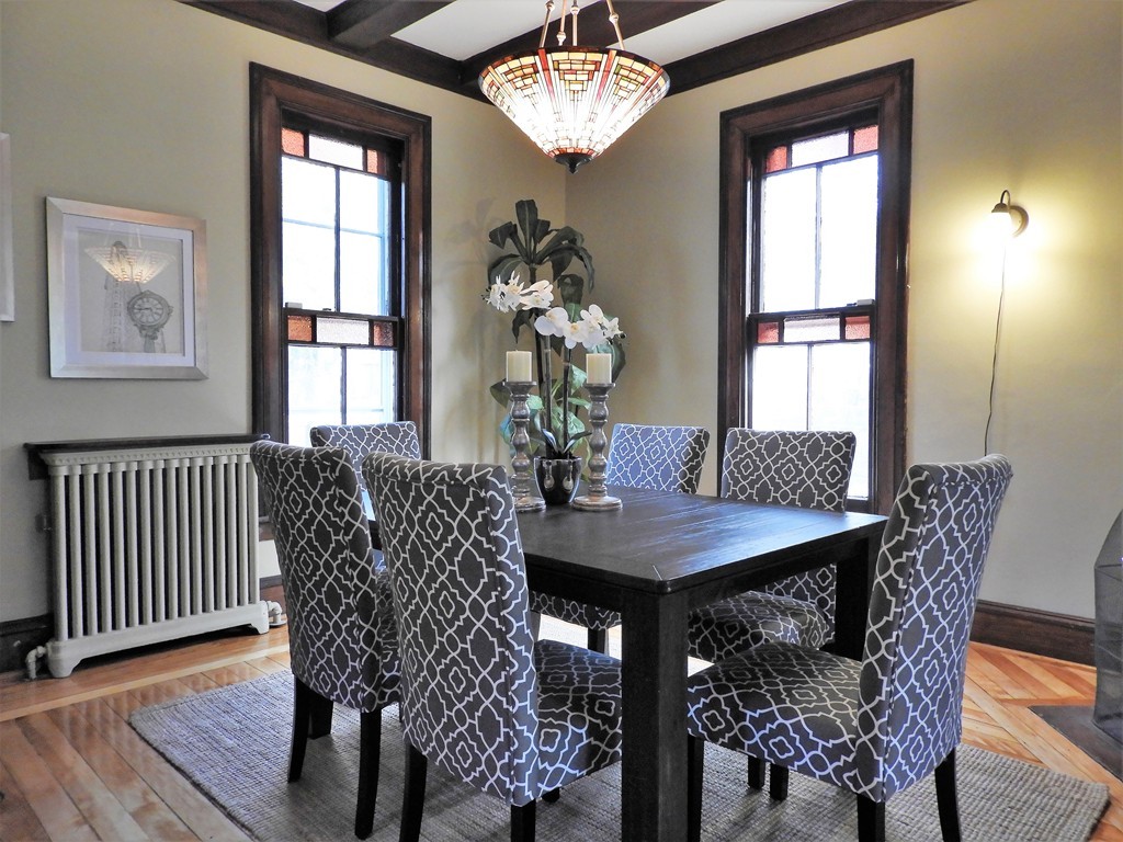 9 Cornauba Street Boston, MA 02131 - Photo 5 of 21 a view of a dining room with furniture and window