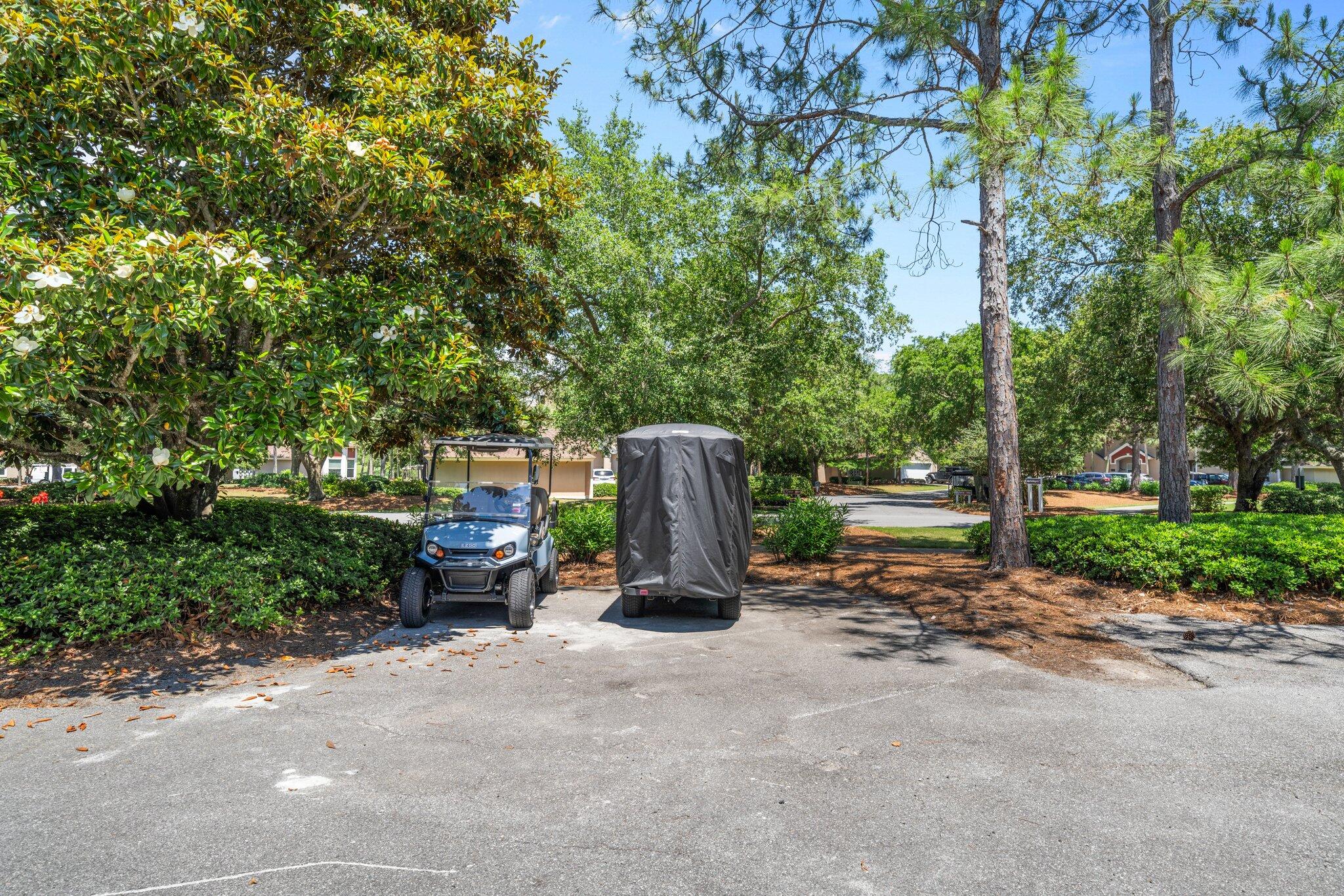 8512 Turnberry Court, Unit 8512 Miramar Beach, FL 32550 - Photo 4 of 35 a view of a park with plants and large trees
