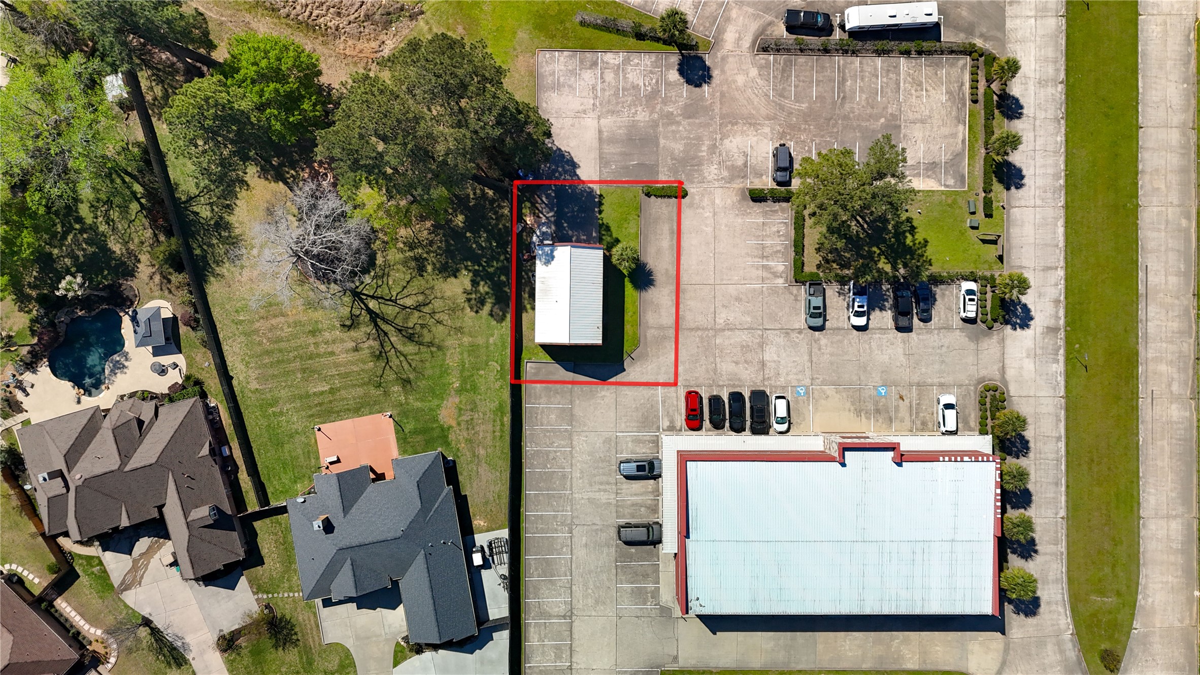 90 Beach Walk Boulevard Conroe, TX 77304 - Photo 23 of 26 an aerial view of residential houses with outdoor space