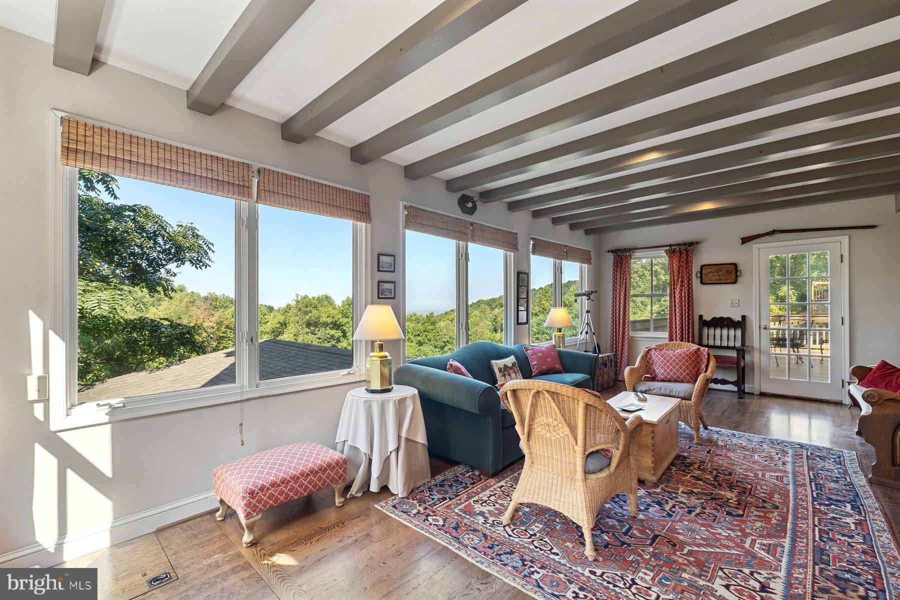 18035 Raven Rocks Road Bluemont, VA 20135 - Photo 19 of 68 Beautiful views from the family room