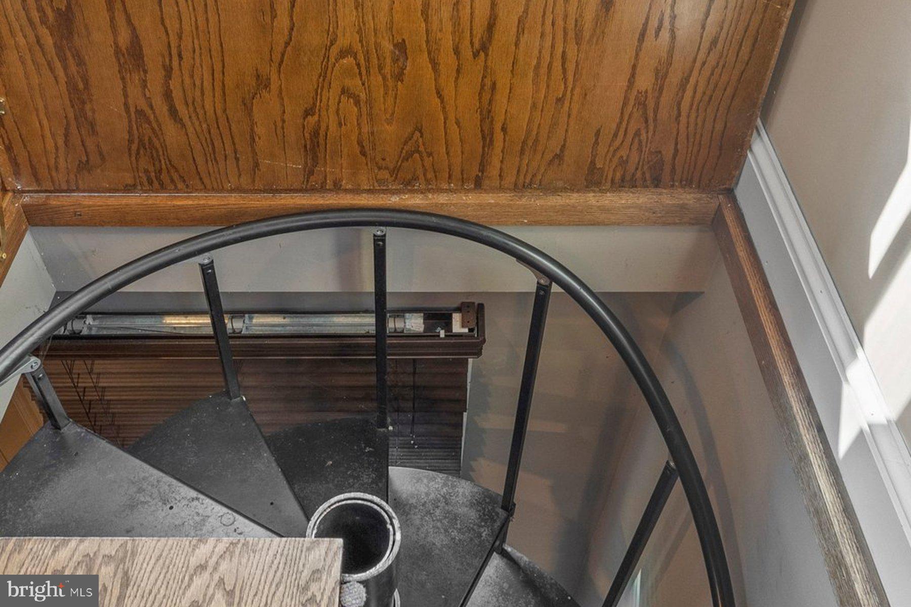 18035 Raven Rocks Road Bluemont, VA 20135 - Photo 21 of 68 ‘Secret’ trap door reveals a spiral staircase